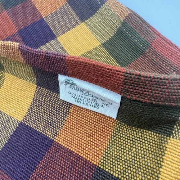 Autumn Plaid Witch Decorative Hand Towel and Table Runner - Picture 4 of 5